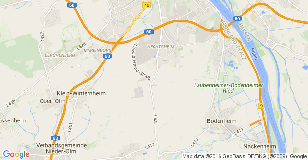 Karte Harxheim in Rheinhessen