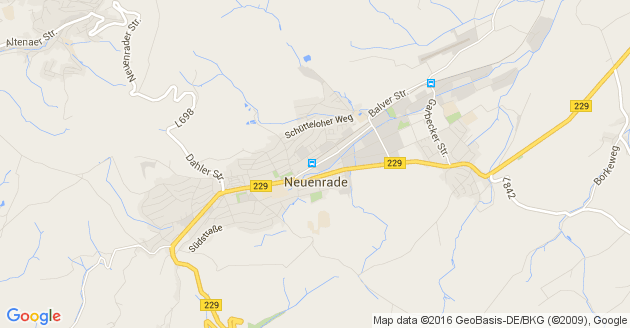 Karte Neuenrade