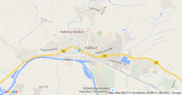 Karte Hassfurt