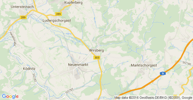 Karte Wirsberg