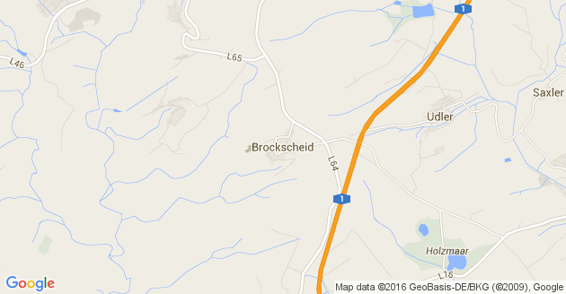 Karte Brockscheid