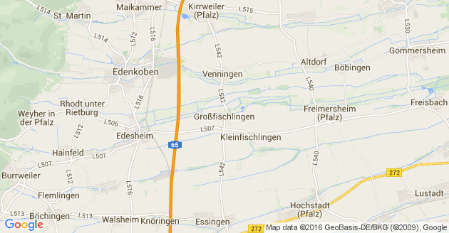 Karte Großfischlingen