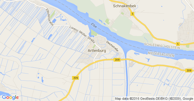 Karte Artlenburg
