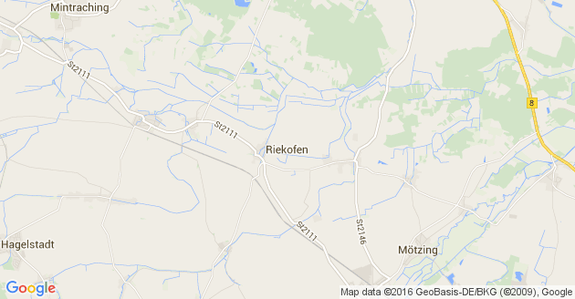 Karte Riekofen