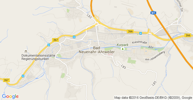 Karte Bad Neuenahr Ahrweiler