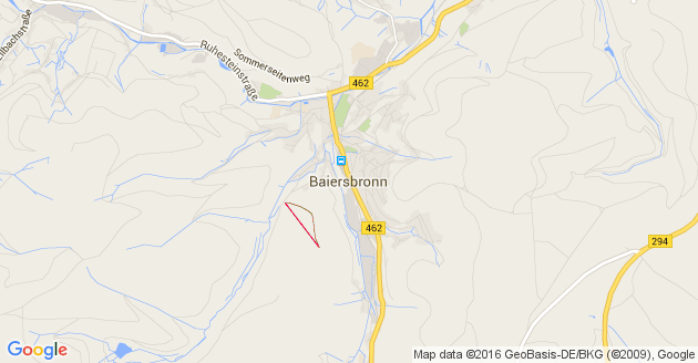 Karte Baiersbronn