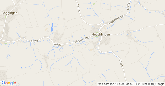 Karte Heuchlingen Lein