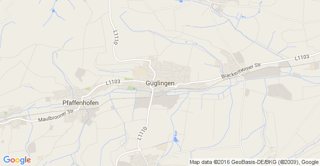 Karte Güglingen