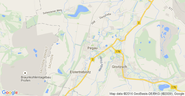 Karte Pegau