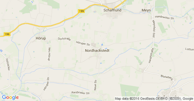 Karte Nordhackstedt