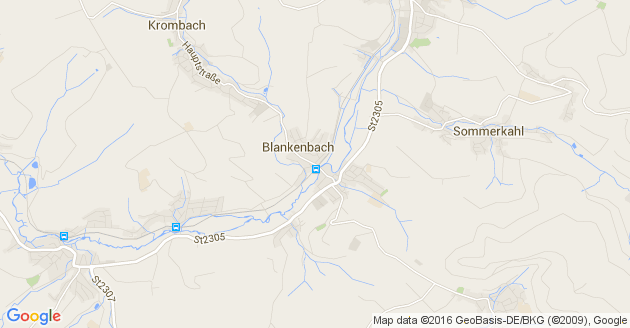 Karte Blankenbach