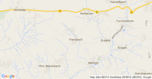 Karte Fiersbach