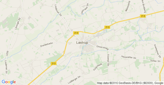 Karte Lastrup