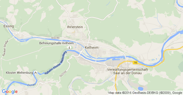 Karte Kelheim
