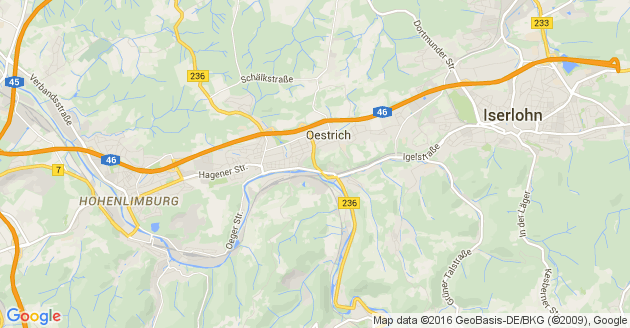 Karte Wickede an der Ruhr