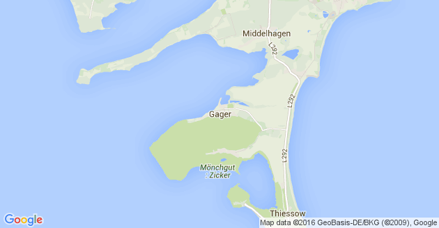Karte Gager