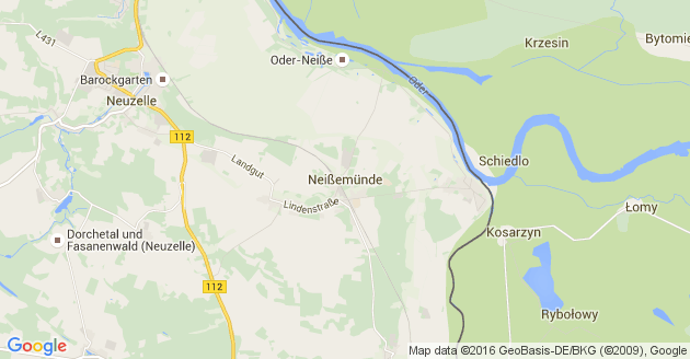Karte Neißemünde
