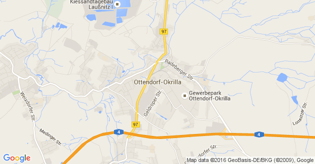 Karte Ottendorf Okrilla