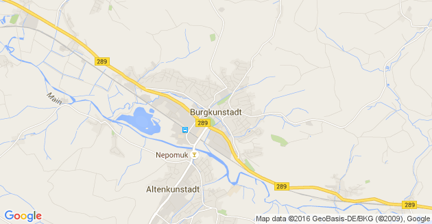 Karte Burgkunstadt