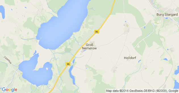 Karte Groß Nemerow