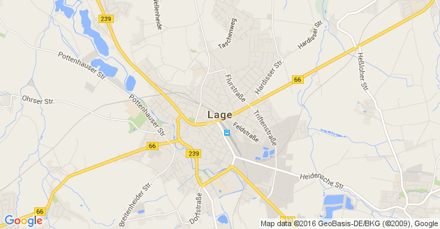 Karte Lage Kreis Lippe