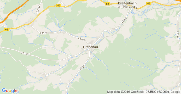 Karte Grebenau