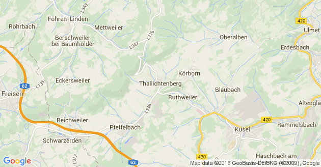 Karte Thallichtenberg