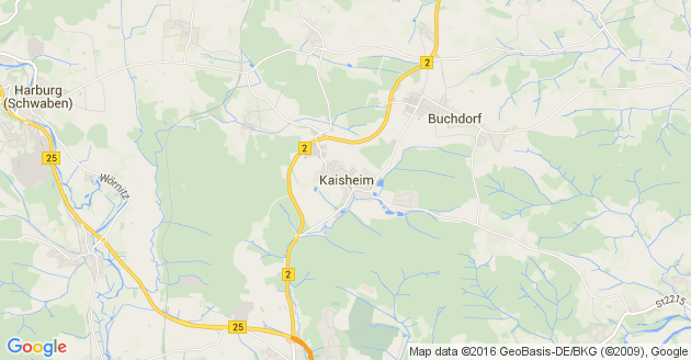 Karte Kaisheim