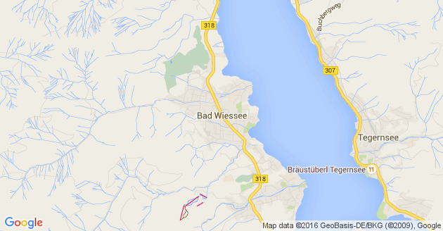 Karte Bad Wiessee