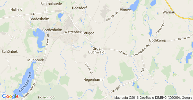 Karte Groß Buchwald