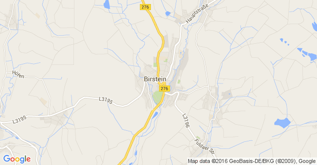 Karte Birstein