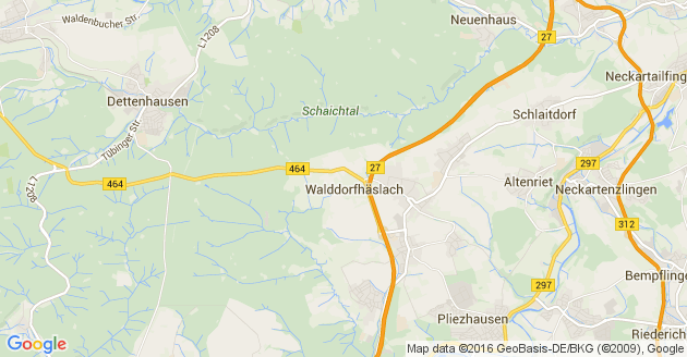 Karte Walddorfhäslach