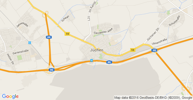 Karte Jüchen