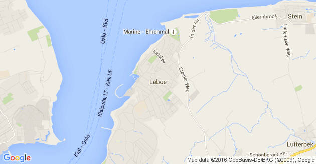 Karte Laboe