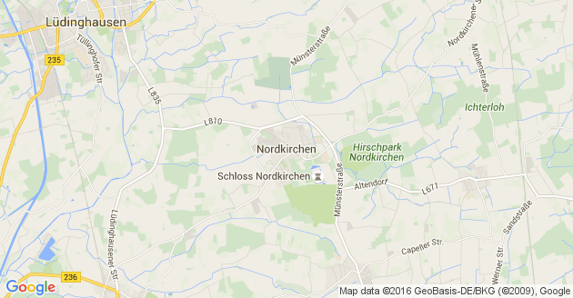 Karte Nordkirchen