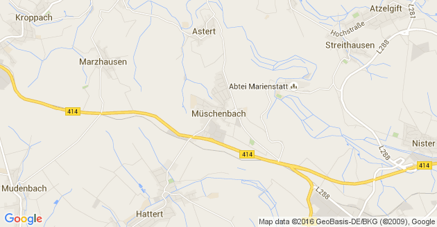 Karte Müschenbach