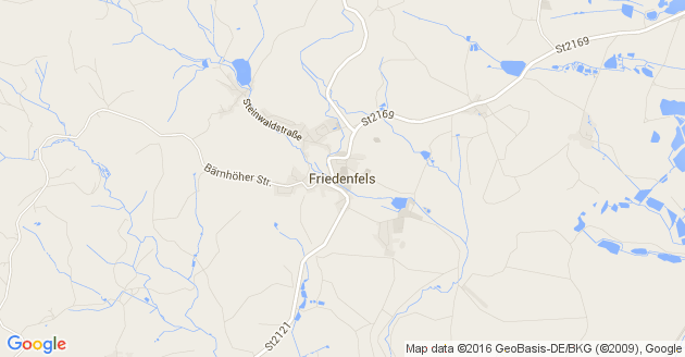 Karte Friedenfels