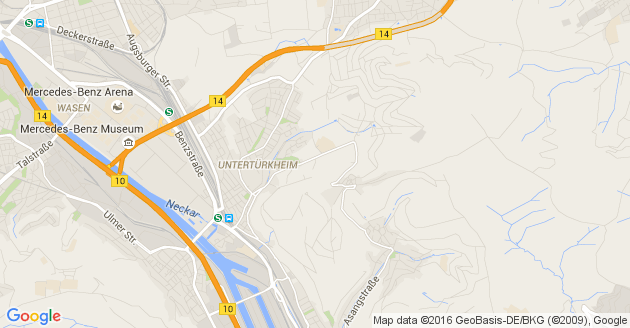 Karte Essingen in Württemberg