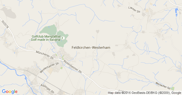 Karte Feldkirchen Westerham