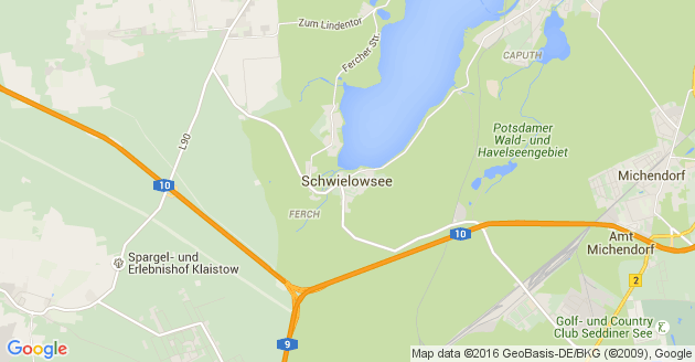 Karte Schwielowsee
