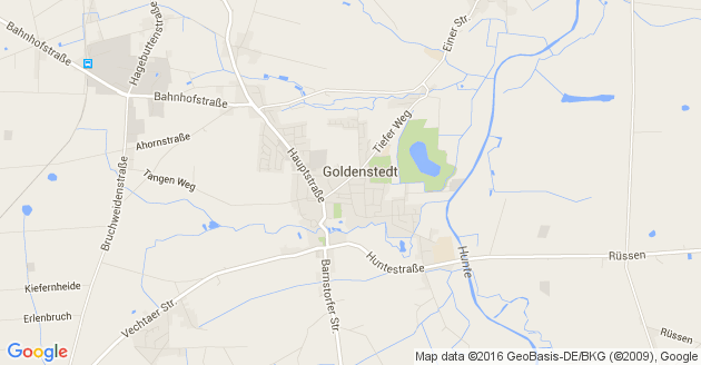 Karte Goldenstedt