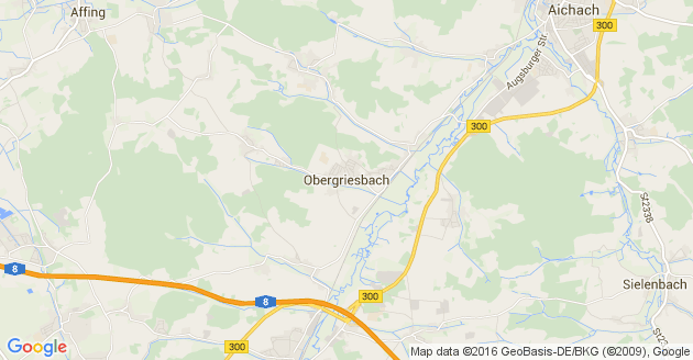 Karte Obergriesbach
