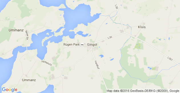 Karte Gingst
