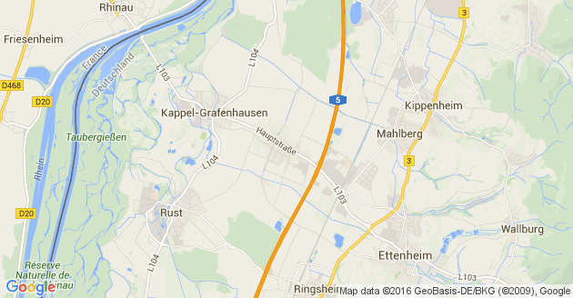 Karte Grafenhausen im Hochschwarzwald