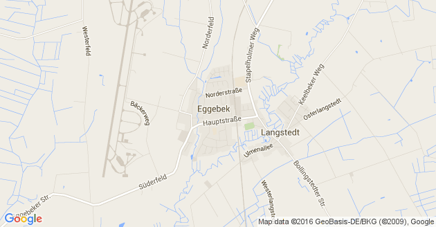 Karte Eggebek