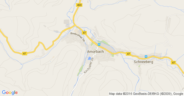 Karte Amorbach