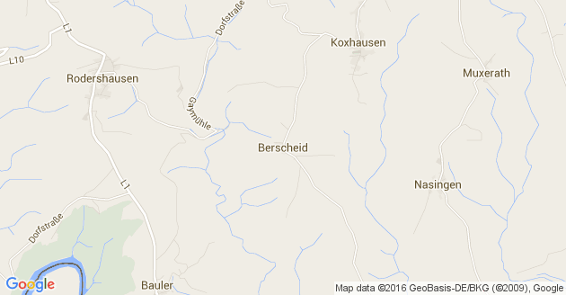 Karte Berscheid