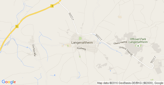 Karte Langenaltheim