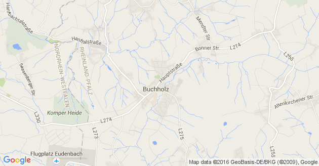 Karte Asbach im Westerwald