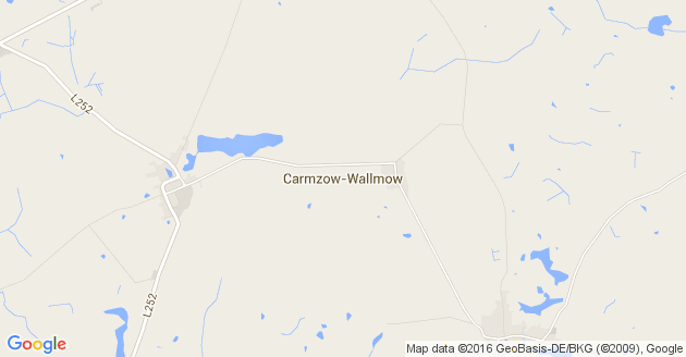 Karte Carmzow Wallmow        